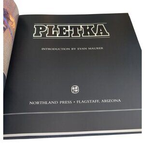 Paul Pletka Art Book 1983 Hardcover First Printing Northland Press